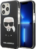 Etui CG Mobile Karl Lagerfeld Iconic Karl do Apple iPhone 13/13 Pro Czarny (3666339048426) - obraz 1