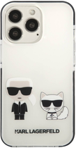 Панель CG Mobile Karl Lagerfeld Karl&Choupette для Apple iPhone 13/13 Pro White (3666339048624) - зображення 1