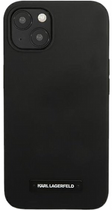 Панель CG Mobile Karl Lagerfeld Silicone Plaque для Apple iPhone 13 Black (3666339048778) - зображення 3