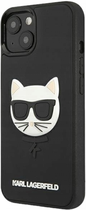 Etui CG Mobile Karl Lagerfeld 3D Rubber Choupette do Apple iPhone 13 mini Czarny (3666339028138)