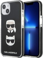 Панель CG Mobile Karl Lagerfeld Karl&Choupette Head для Apple iPhone 13 mini Black (3666339048648) - зображення 1
