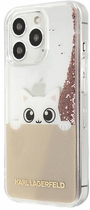 Панель CG Mobile Karl Lagerfeld Peek a Boo Liquid Glitter для Apple iPhone 13 Pro Max Pink (3666339040055) - зображення 2