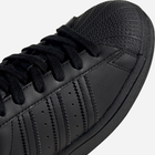 Підліткові кеди для дівчинки Adidas Superstar J FU7713 38 (5UK) Чорні (4062056554827) - зображення 18