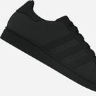 Підліткові кеди для дівчинки Adidas Superstar J FU7713 36.5 (UK 4.5) Чорні (4062056554926) - зображення 10