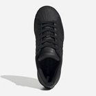 Підліткові кеди для дівчинки Adidas Superstar J FU7713 36.5 (UK 4.5) Чорні (4062056554926) - зображення 15