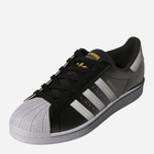 Trampki damskie skórzane do kostki Adidas Superstar W FV3286 36 (UK 3.5) Czarne (4062056831805) - obraz 6