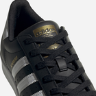 Trampki damskie skórzane do kostki Adidas Superstar W FV3286 38.5 (UK 5.5) Czarne (4062056831829) - obraz 11