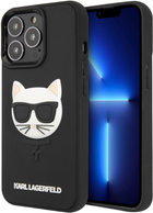 Etui CG Mobile Karl Lagerfeld Choupette Head do Apple iPhone 13 Pro Max Czarny (3666339048518)