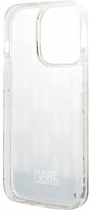 Панель CG Mobile Karl Lagerfeld Liquid Glitter Monogram для Apple iPhone 14 Pro Silver (3666339076290) - зображення 3