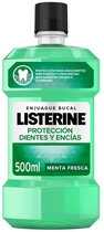 Eliksir ustny Listerine Dientes y Encías Enjuague Bucal 500 ml (3574661647579) - obraz 1