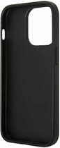 Etui CG Mobile Karl Lagerfeld Saffiano Choupette Head Patch do Apple iPhone 14 Pro Srebrny (3666339077013) - obraz 3