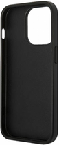 Etui CG Mobile Karl Lagerfeld Saffiano Karl Head Patch do Apple iPhone 14 Pro Srebrny (3666339077099) - obraz 3