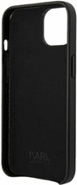 Etui CG Mobile Karl Lagerfeld Leather Perforated Logo do Apple iPhone 14 Plus Czarny (3666339093204) - obraz 2