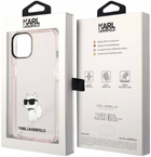 Панель CG Mobile Karl Lagerfeld Ikonik Choupette для Apple iPhone 14 Plus Pink (3666339087173) - зображення 3