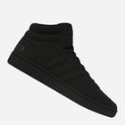 Sneakersy męskie na platformie wysokie Adidas Hoops 3.0 Mid GV6683 42 (UK 8) Czarne (4065425390620) - obraz 6