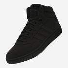 Sneakersy męskie na platformie wysokie Adidas Hoops 3.0 Mid GV6683 41.5 (UK 7.5) Czarne (4065425390651) - obraz 3