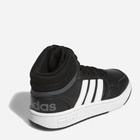 Jesienne trzewiki chłopięce Adidas Hoops Mid 3.0 K GW0402 38.5 (UK 6) Czarne (4065418336161) - obraz 13