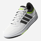 Підліткові кросівки для хлопчика Adidas Hoops 3.0 K GW0428 38 (5UK) Білі (4065418374767) - зображення 9