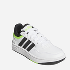 Підліткові кросівки для хлопчика Adidas Hoops 3.0 K GW0428 40 (6.5UK) Білі (4065418374668) - зображення 2