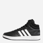 Чоловічі черевики високі Adidas Hoops 3.0 Mid GW3020 42 (UK 8) Чорні (4065418428507) - зображення 3