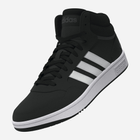 Trzewiki męskie wysokie sznurowane Adidas Hoops 3.0 Mid GW3020 42 (UK 8) Czarne (4065418428507) - obraz 5