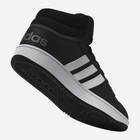 Trzewiki męskie wysokie sznurowane Adidas Hoops 3.0 Mid GW3020 43.5 (UK 9) Czarne (4065418428439) - obraz 9