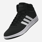 Trzewiki męskie wysokie sznurowane Adidas Hoops 3.0 Mid GW3020 41.5 (UK 7.5) Czarne (4065418428477) - obraz 5
