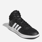 Trzewiki męskie wysokie sznurowane Adidas Hoops 3.0 Mid GW3020 43.5 (UK 9) Czarne (4065418428439) - obraz 15
