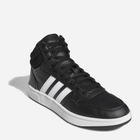 Trzewiki męskie wysokie sznurowane Adidas Hoops 3.0 Mid GW3020 41.5 (UK 7.5) Czarne (4065418428477) - obraz 15