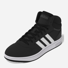 Чоловічі черевики високі Adidas Hoops 3.0 Mid GW3020 42.5 (UK 8.5) Чорні (4065418428521) - зображення 2
