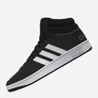 Чоловічі черевики високі Adidas Hoops 3.0 Mid GW3020 44 (UK 9.5) Чорні (4065418428491) - зображення 4