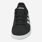Підліткові кеди для хлопчика Adidas Grand Court 2.0 K GW6503 38.5 (UK 5.5) Чорні (4065426180886) - зображення 5