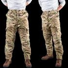 Чоловічий Тактичний Військовий Зимовий костюм з тепловідбивною підкладкою Omni Hit Multicam Куртка з капюшоном і зимові штани Ріп Стоп Мультикам р. 2XL - зображення 6