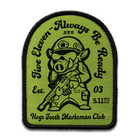 Нашивка 5.11 Tactical Hog Hunter Patch Military Green (92460-225) - изображение 1