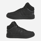 Черевики високі Adidas Hoops 3.0 Mid K HR0228 38 (5UK) Чорні (4065415596568) - зображення 19