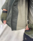 Армейская куртка Combat ткань soft-shell на флисе Оливковый XXL (Kali) - изображение 4
