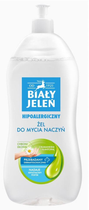 Żel do mycia naczyń Biały Jeleń hipoalergiczny 1000 ml (5900133006533) - obraz 1