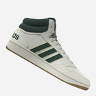 Sneakersy męskie na platformie wysokie Adidas Hoops 3.0 Mid IG5570 44.5 (UK 10) Białe (4066756001063) - obraz 8