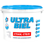 Акриловая краска для стен и потолков Sniezka Ultra Biel 7 кг