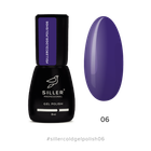 Гель-лак Siller Cold Gel №06, 8 мл, темно-фиолетовый