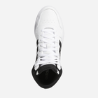 Trzewiki męskie wysokie sznurowane Adidas Hoops 3.0 Mid GW3019 42.5 Białe (4064053694117) - obraz 13