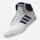 Чоловічі черевики високі Adidas Hoops 3.0 Mid GY5543 41.5 Білі (4064053694155) - зображення 6