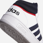 Trzewiki męskie wysokie sznurowane Adidas Hoops 3.0 Mid GY5543 41.5 Białe (4064053694155) - obraz 17