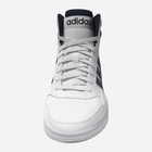 Чоловічі черевики високі Adidas Hoops 3.0 Mid GY5543 44.5 Білі (4064053694216) - зображення 7