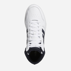 Чоловічі черевики високі Adidas Hoops 3.0 Mid GY5543 44.5 Білі (4064053694216) - зображення 13