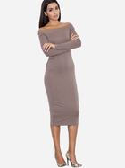 Сукня жіноча Figl M558 XL Коричнева (5902194338998) - зображення 1