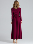 Sukienka trapezowa damska Figl M604 S Czerwona (5902194349635) - obraz 2