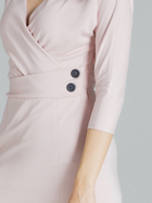 Sukienka damska Lenitif L086 XL Różowa (5902194382076) - obraz 2
