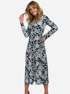 Сукня жіноча Makover K083 XL Чорно-біла (5903068496257) - зображення 1