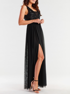 Сукня жіноча Awama A486 XL Чорна (5902360565401) - зображення 4